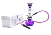 Purple Viper - Small 11 inch Hookah with Case